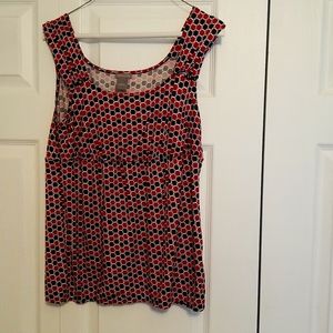 Sleeveless blouse, Ann Taylor, size small